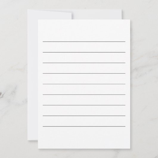 Funny Birthday Card 招待状 (裏面)