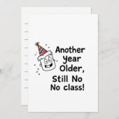 Funny Birthday Card 招待状 (正面/裏面)