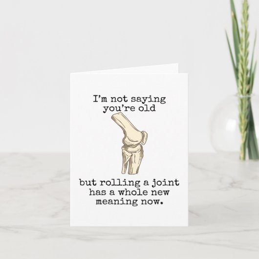 Funny Birthday Card for Husband カード (正面)