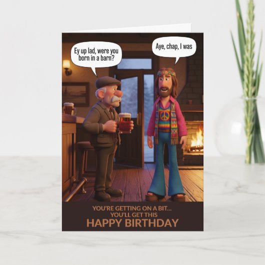 Funny Birthday Cards for Older People カード (正面)