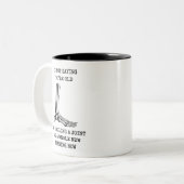 Funny Birthday Husband Joint Getting Old Friend ツートーンマグカップ (正面左)