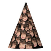 Funny Birthday Party Hats Baby Face Photo / Head パーティーハット (左)