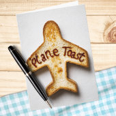 Funny Birthday Plane Toast Aviation Lover Kids カード