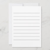 Funny Birthday Sticker サンキューカード (裏面)