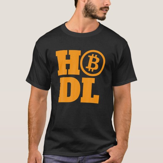 Funny Bitcoin BTC Cryptocurrency Crypto HODL Dogec Tシャツ (正面)