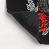 Funny Black Bird F-caw-f Anti Valentines Day Singl マウスパッド (コーナー)