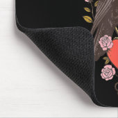 Funny Black Bird F-caw-f Anti Valentines Day Singl マウスパッド (コーナー)