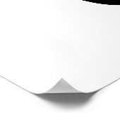 Funny Black Cat Bathroom Print: 'Are You Pooping?' ポスター (角)