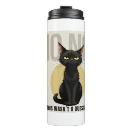 Funny Black Cat Meme Coffee Mug タンブラー