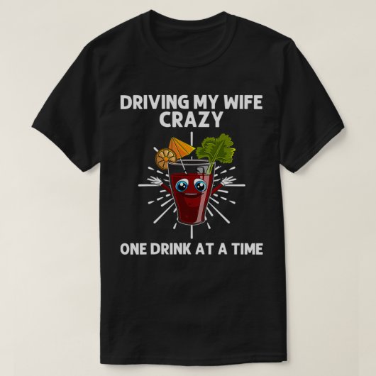 Funny Bloody Mary Gift For Men Dad Mi Vodka Drinki Tシャツ (デザイン正面)