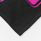 Funny Blowing Bubba フリースブランケット (角)