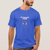 Funny Blue Cycling Tシャツ (正面)