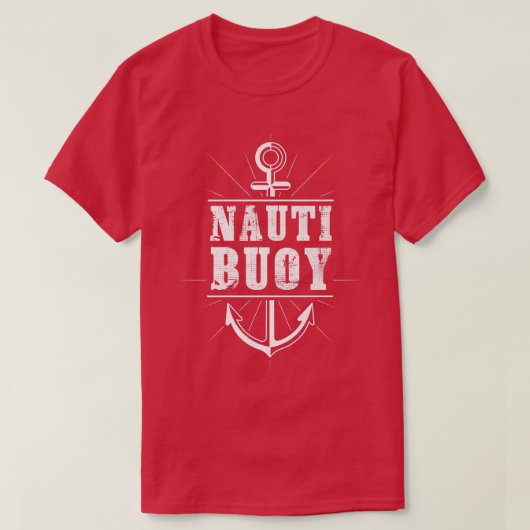 Funny Boat Anchor Nautical Boat Captain Boating Tシャツ (デザイン正面)