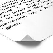 Funny Bodybuilding Definition  ポスター (角)