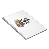 Funny Book Cat Lover Quote Cat-egory Fiction Lover ノートブック (右側)