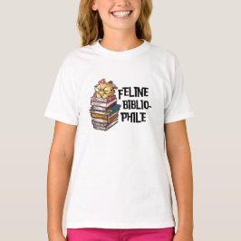 Funny Book Cat Lover Quote Feline Bibliophile Tシャツ