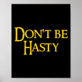 Funny Book - Don't Be Hasty  ポスター (正面)
