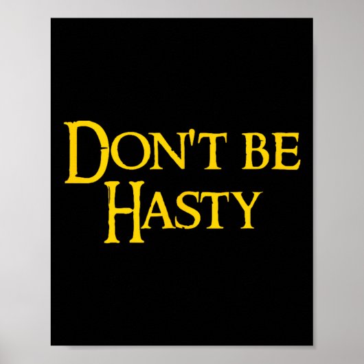 Funny Book - Don't Be Hasty  ポスター (正面)