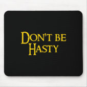 Funny Book - Don't Be Hasty  マウスパッド (正面)