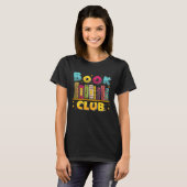 Funny Book Reading Club Bookworm Book Discussion C Tシャツ (正面フル)