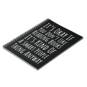 Funny Book Reading Gifts Nerd Reader Bookish ノートブック (左側)