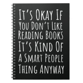 Funny Book Reading Gifts Nerd Reader Bookish ノートブック