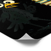 Funny Bookworm 6 7 Meme Design _ Reading Nights Hu ポスター (角)