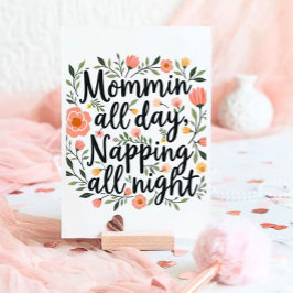 Funny Botanical Mother's Day Thank You Card サンキューカード