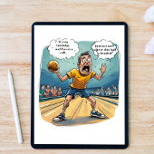 Funny Bowling Birthday Card カード