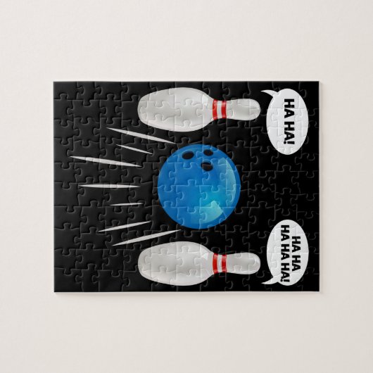 Funny Bowling - Gift For Bowlers ジグソーパズル (横)