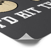 Funny Bowling Gift Id Hit That Quote Men Women ポスター (角)