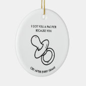 Funny Bowling, Sarcastic Gag Gift for Bowlers  セラミックオーナメント (右)