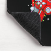 Funny Boys Christmas Shirts Video Game Santa Hat G マウスパッド (コーナー)
