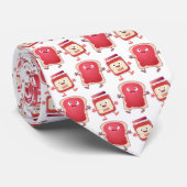 Funny bread and jam cartoon characters  ネクタイ (ロール)