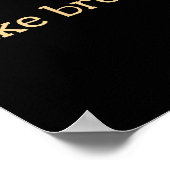 Funny Bread Lover Minimalist Sourdough Baking  ポスター (角)