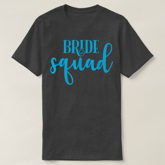 Funny Bridesmaid Bride Bachelorette Party Bride Sq Tシャツ (デザイン正面)
