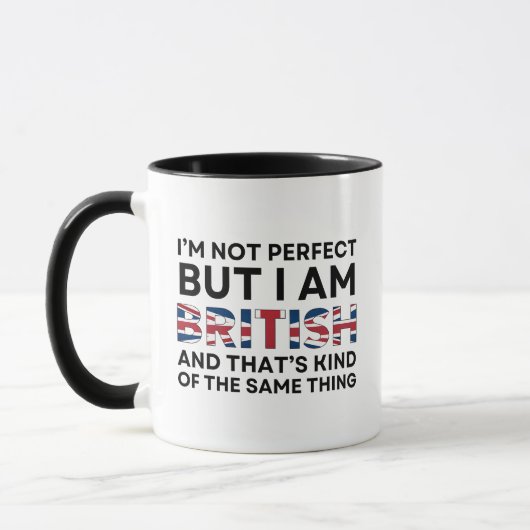 Funny British マグカップ (左)