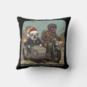 Funny British themed Christmas クッション (裏面)