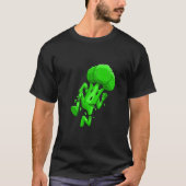 Funny Broccoli Cartoon Tシャツ (正面)