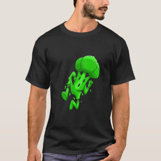 Funny Broccoli Cartoon Tシャツ