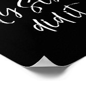 Funny Brother Christmas Quote Dear Santa, My Siste ポスター (角)