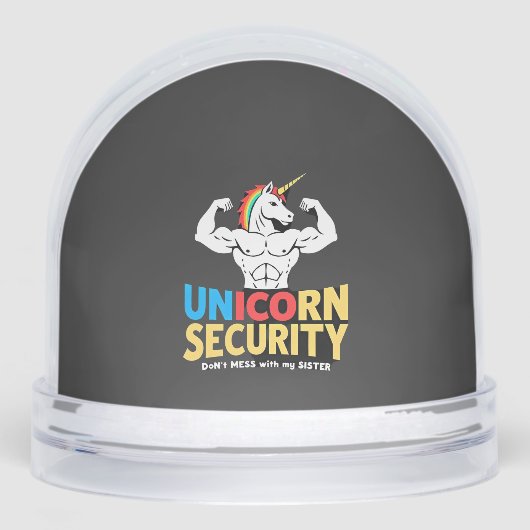 Funny Brother Unicorn Security Dont Mess With My S (正面)