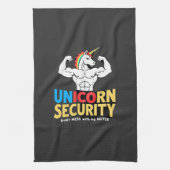 Funny Brother Unicorn Security Dont Mess With My S キッチンタオル (縦)