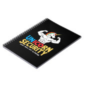 Funny Brother Unicorn Security Dont Mess With My S ノートブック (左側)