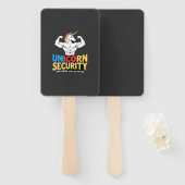 Funny Brother Unicorn Security Dont Mess With My S ハンドファン (正面&裏面)