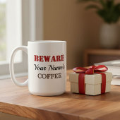 Funny Brown Dog コーヒーマグカップ