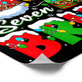 Funny Bruh Six Seven 6 7 Meme Christmas 67 Boy Gir ポスター (角)
