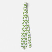 Funny Brussels sprouts vegetables cartoon ネクタイ (正面)