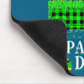 Funny Buffalo Plaid Green Truck Cougar St Patrick マウスパッド (コーナー)