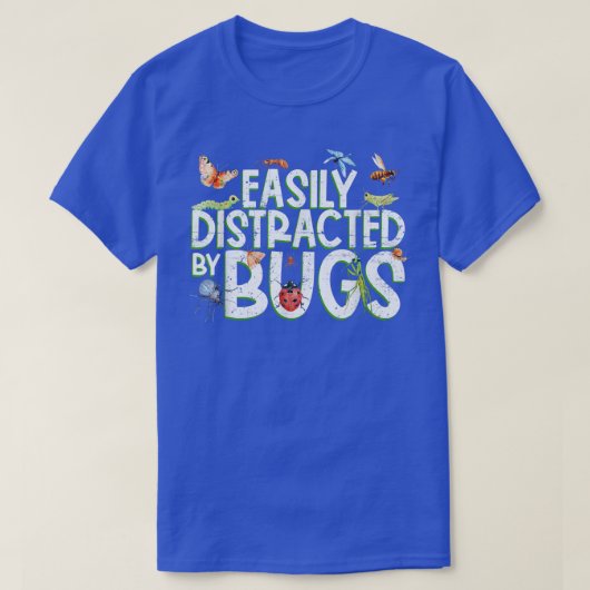 Funny Bug T, Insect Lover , Bug Collector Tシャツ (デザイン正面)